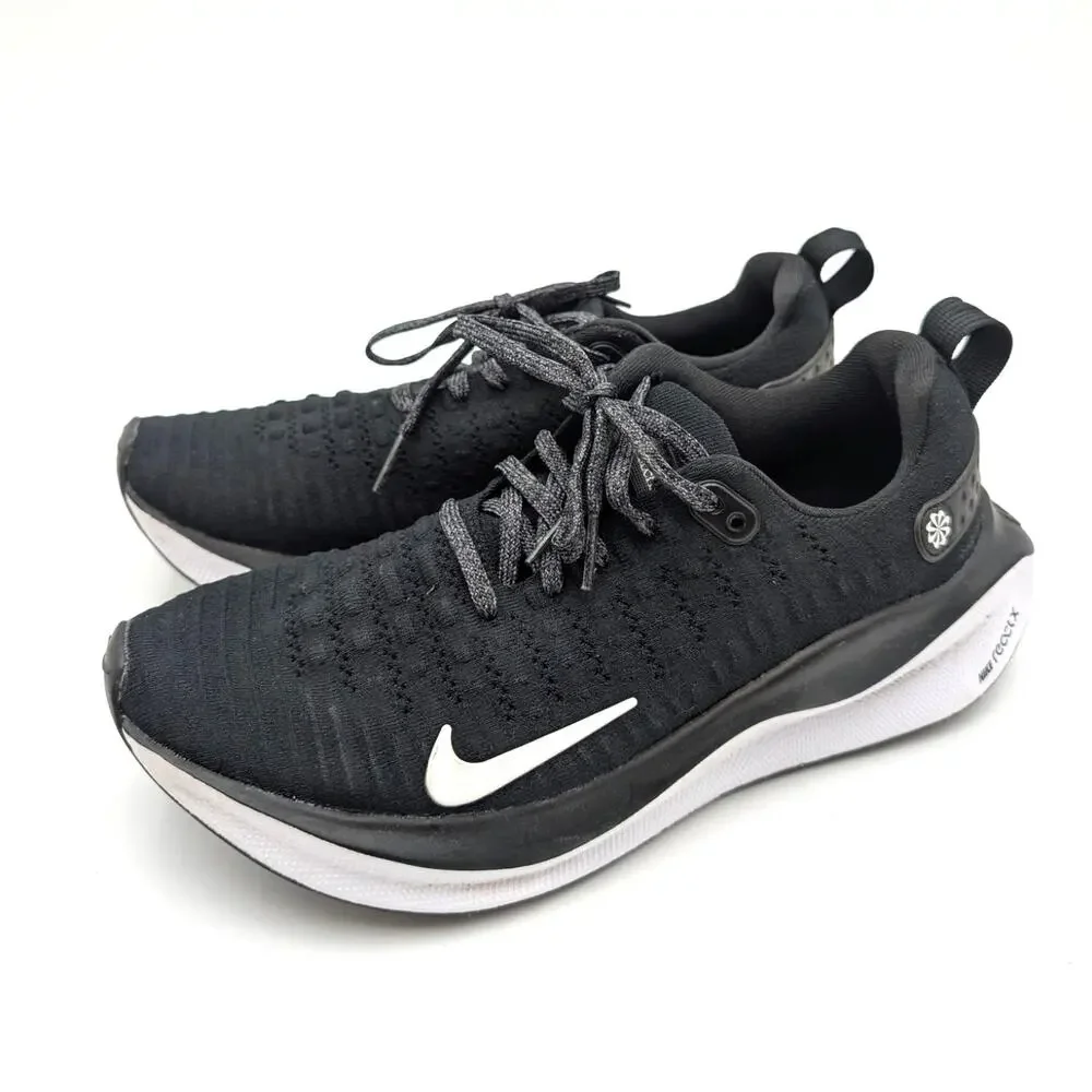 Nike InfinityRN 4 Women's Running Shoes DR2670- Black/White Size US8.5 EU40