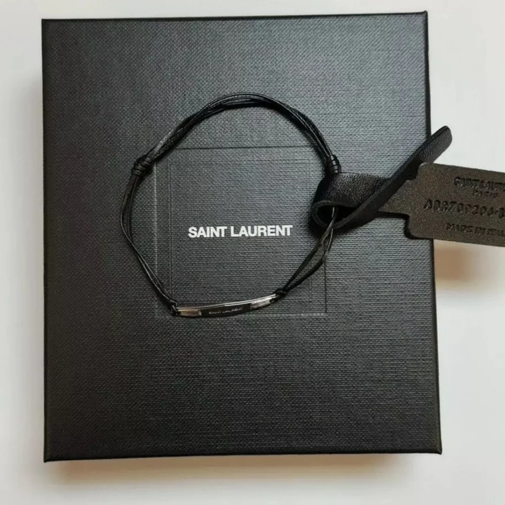 Saint Laurent adjustable black