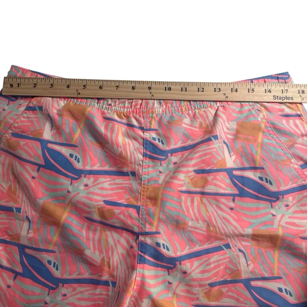 Vineyard Vines Mens Swim Trunks Size S Chappy Tropical Boat