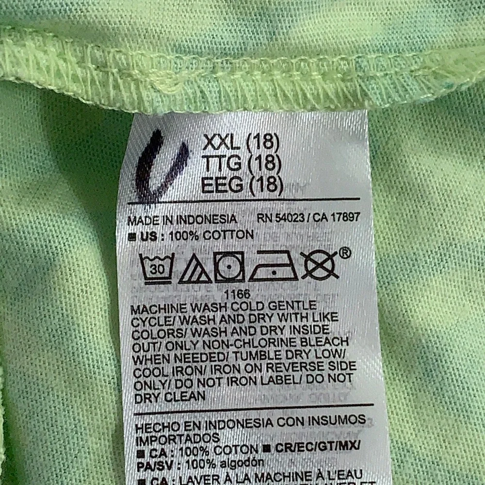 Old Navy Girls XXL 18 Mint Green Wavy Chevron Knit Button Front Romper New