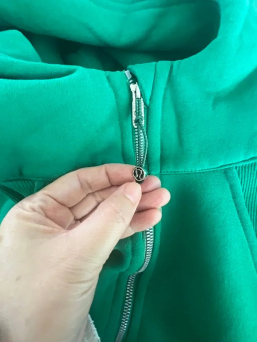 Lululemon Scuba Oversized Half Zip Hoodie Kelly Green KLLG