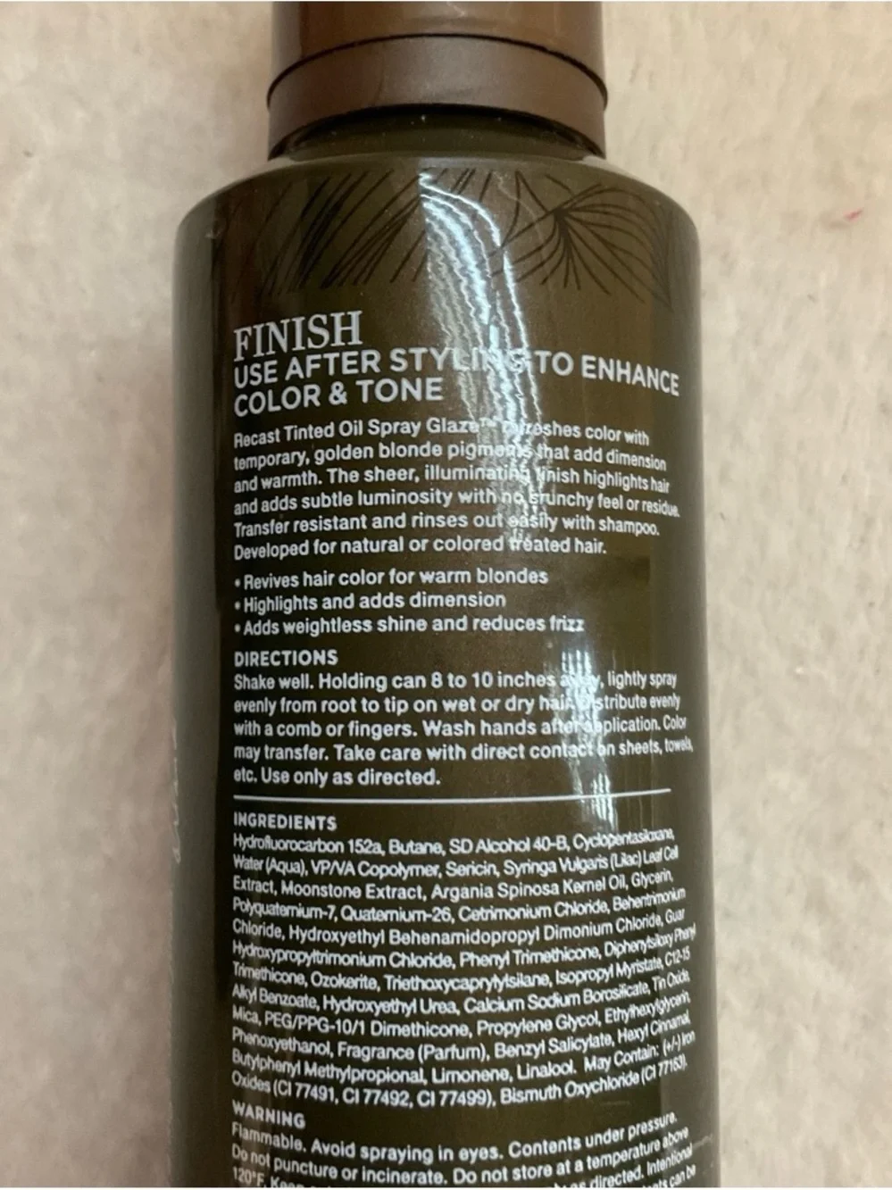 Recast Tinted Oil Spray Glaze - Green Shade