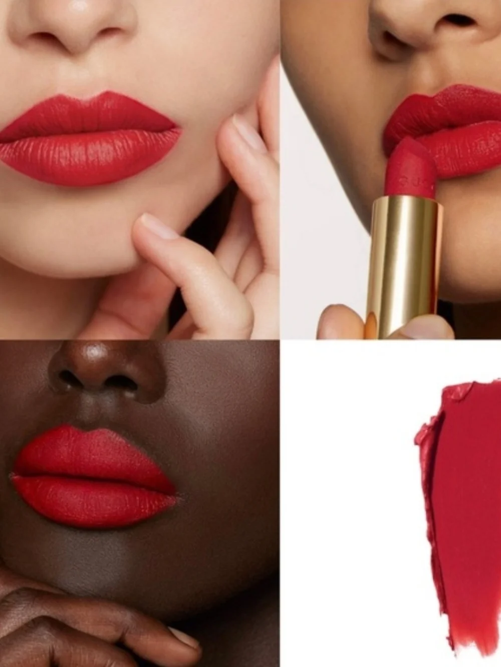 Gucci Matte Lipstick in Goldie Red