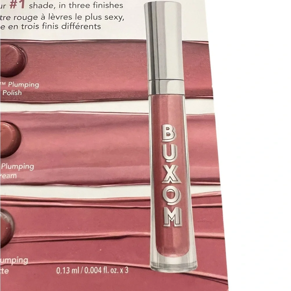 Buxom Full-On Plumping Lip Polish‎ Dolly - 3 Finishes Sample Size  .13 ml Sealed