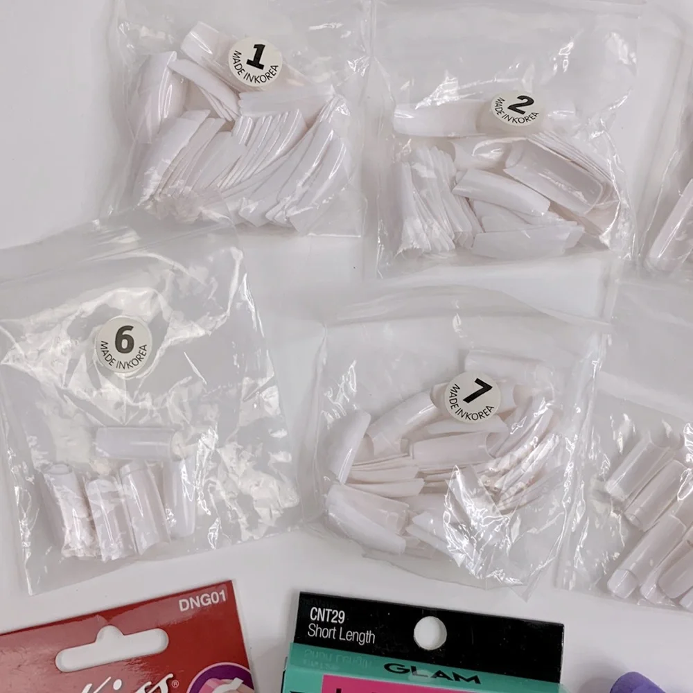 Fashion Nail Variety Kit acrylics, glue & stick on accessories New