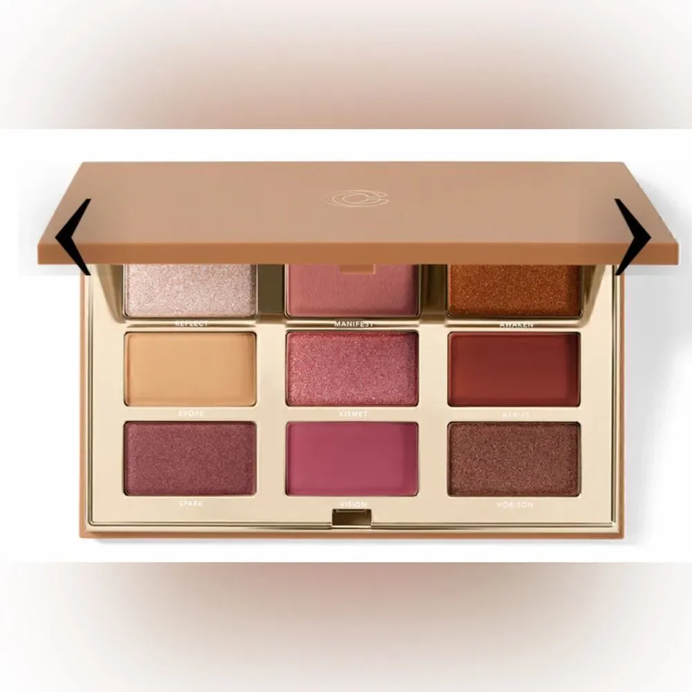 Complex culture future so bright palette and brush, nine shades mattes+ shimmers