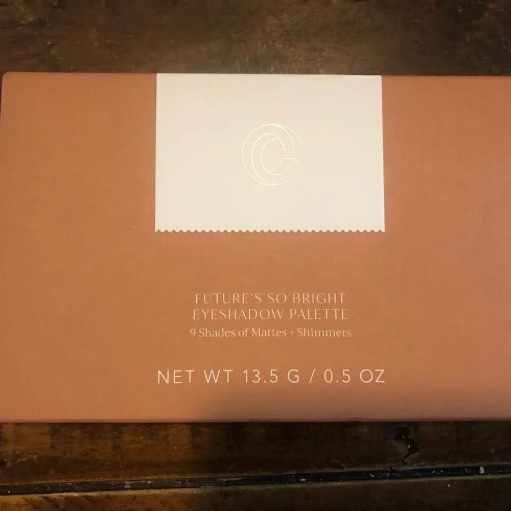 Complex culture future so bright palette and brush, nine shades mattes+ shimmers