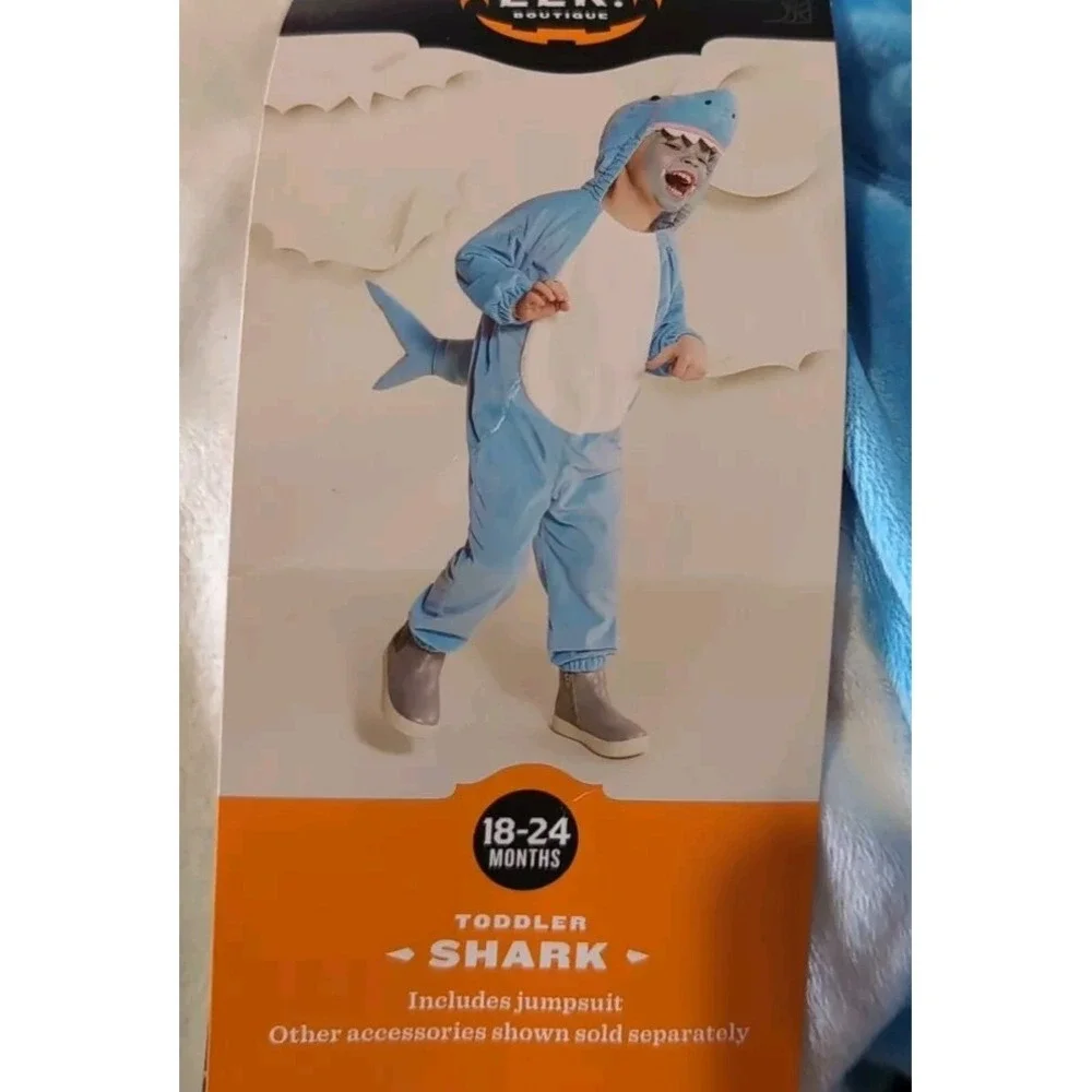 Hyde and EEK! toddler shark costume size 18-24 months