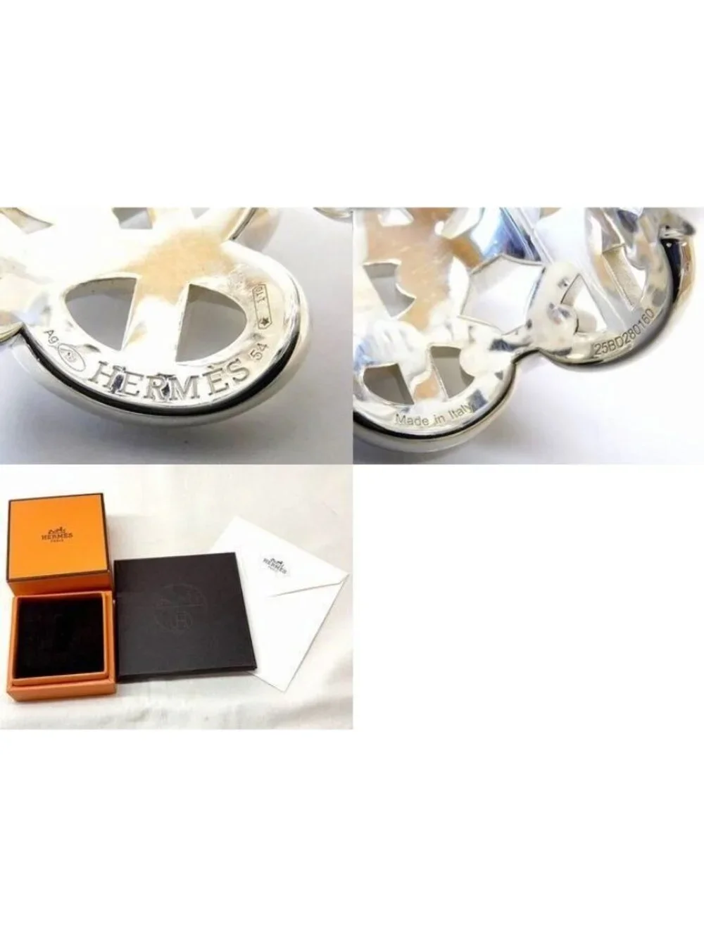 Hermes Ring Chaine D'ancre Enchainee GM 54