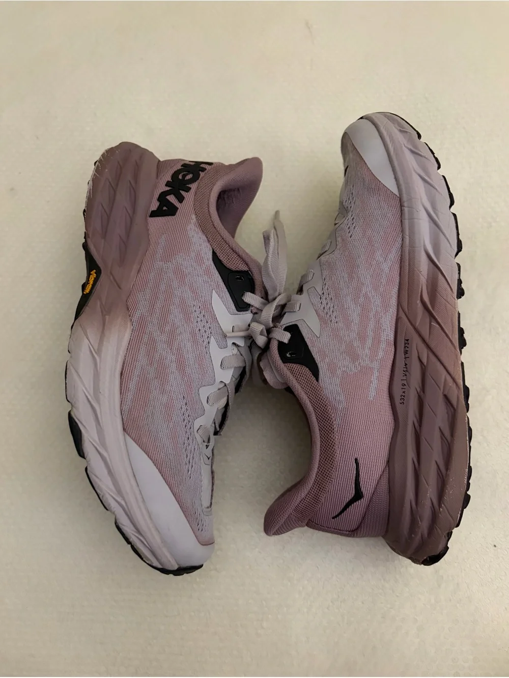 Hoka Women's Light Lavender Athletic Running Shoes
