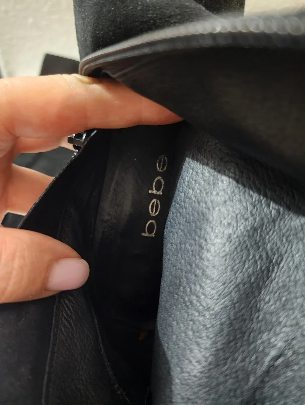 bebe vintage black