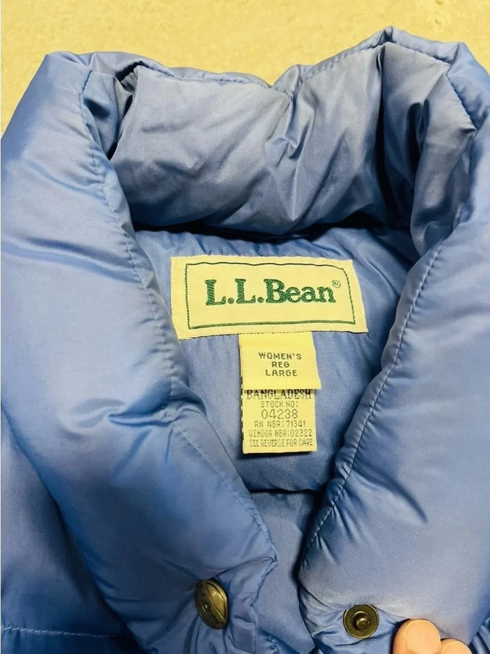 L.L. Bean vest has