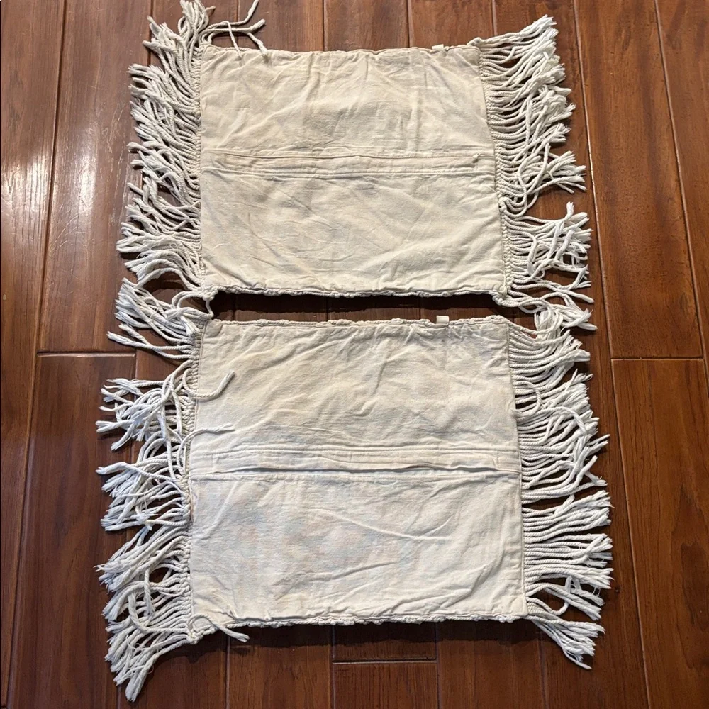 Livalya Macrame Pillow Covers Set of 2