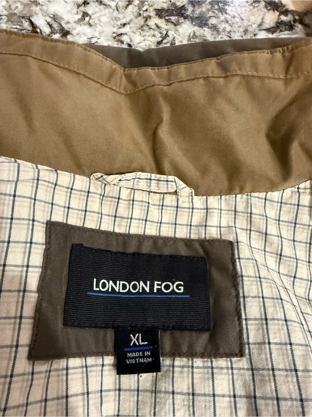 London Fog lightweight raincoat