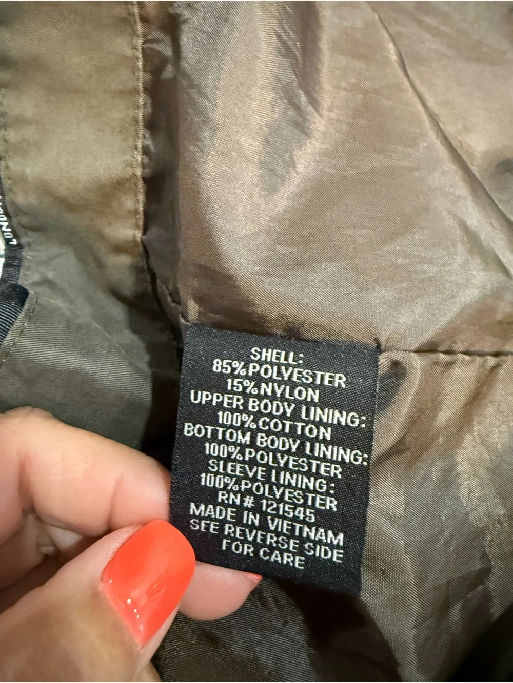 London Fog lightweight raincoat