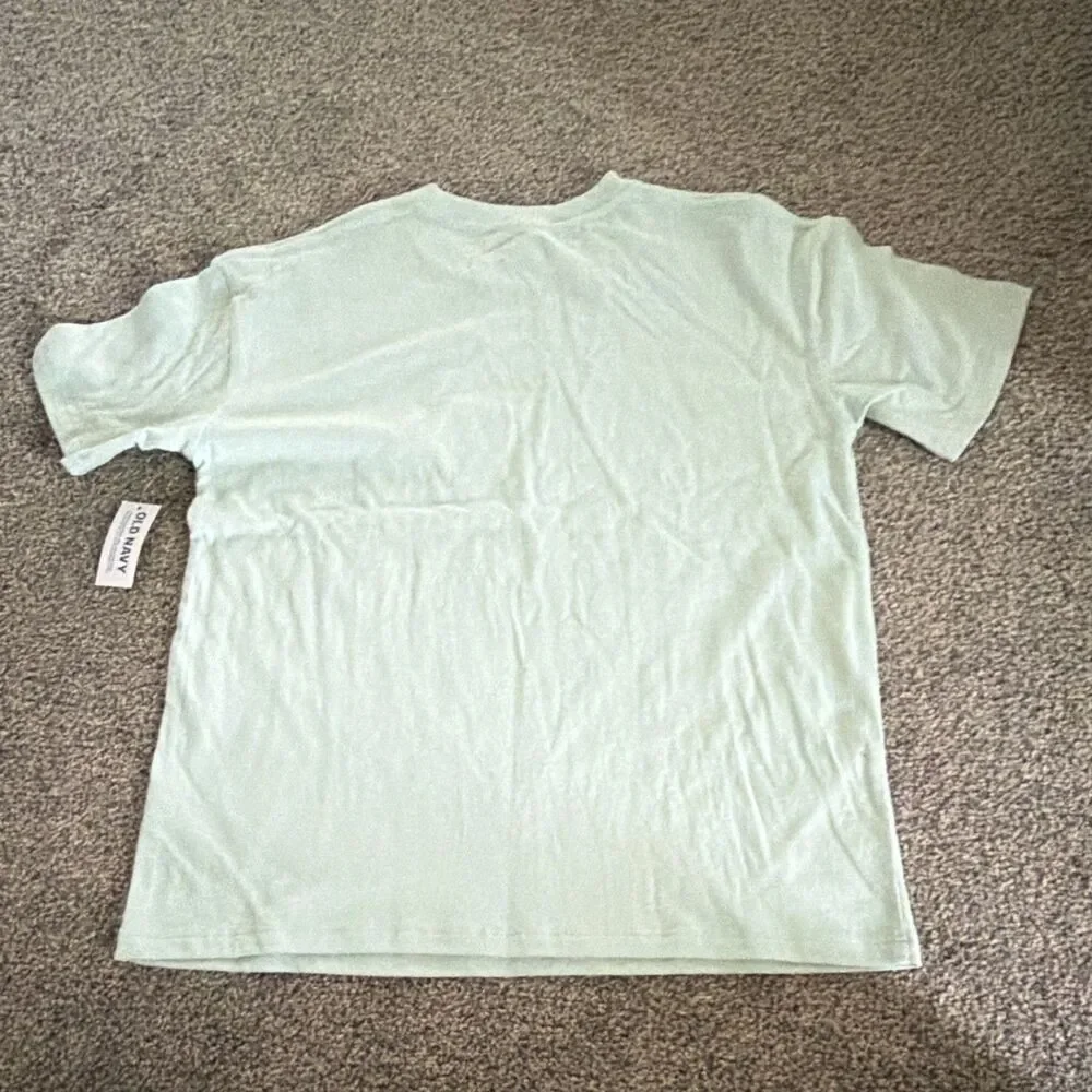 Old Navy Girls Hello Kitty Green Short Sleeve T-Shirt Size M (8) NWT A4