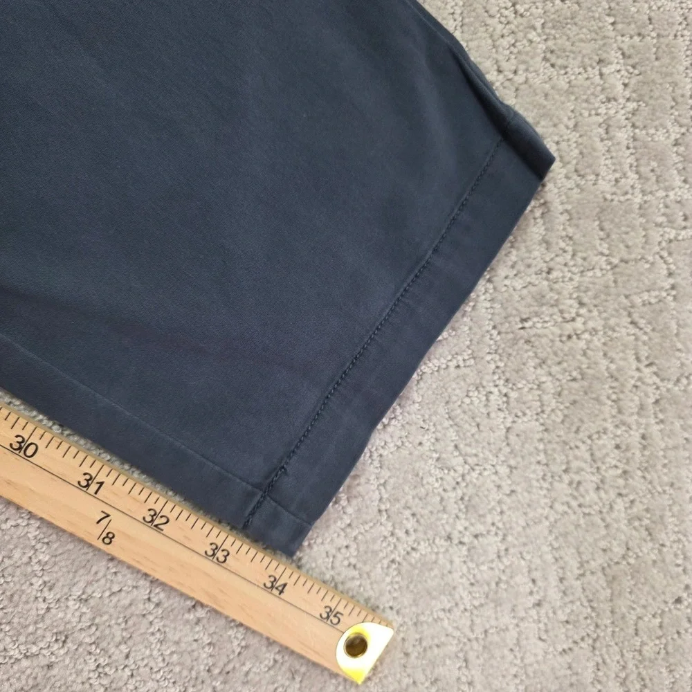 NEW Faherty Mens‎ Stretch Chino Pants Navy Blue Garment Dyed Size 38X34 Pockets