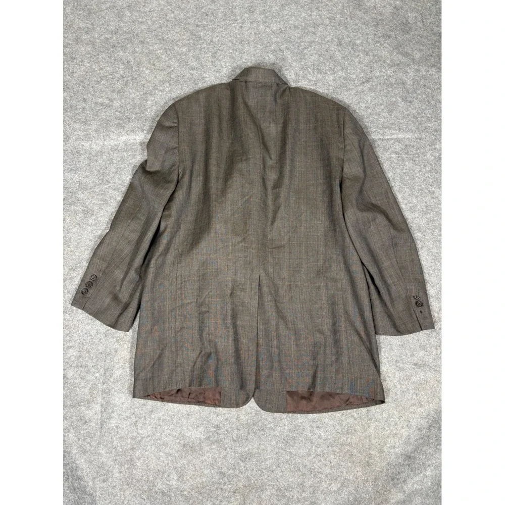 Brooks Brothers‎ Mens Plaid Wool Sport Coat Blazer Jacket Size 48