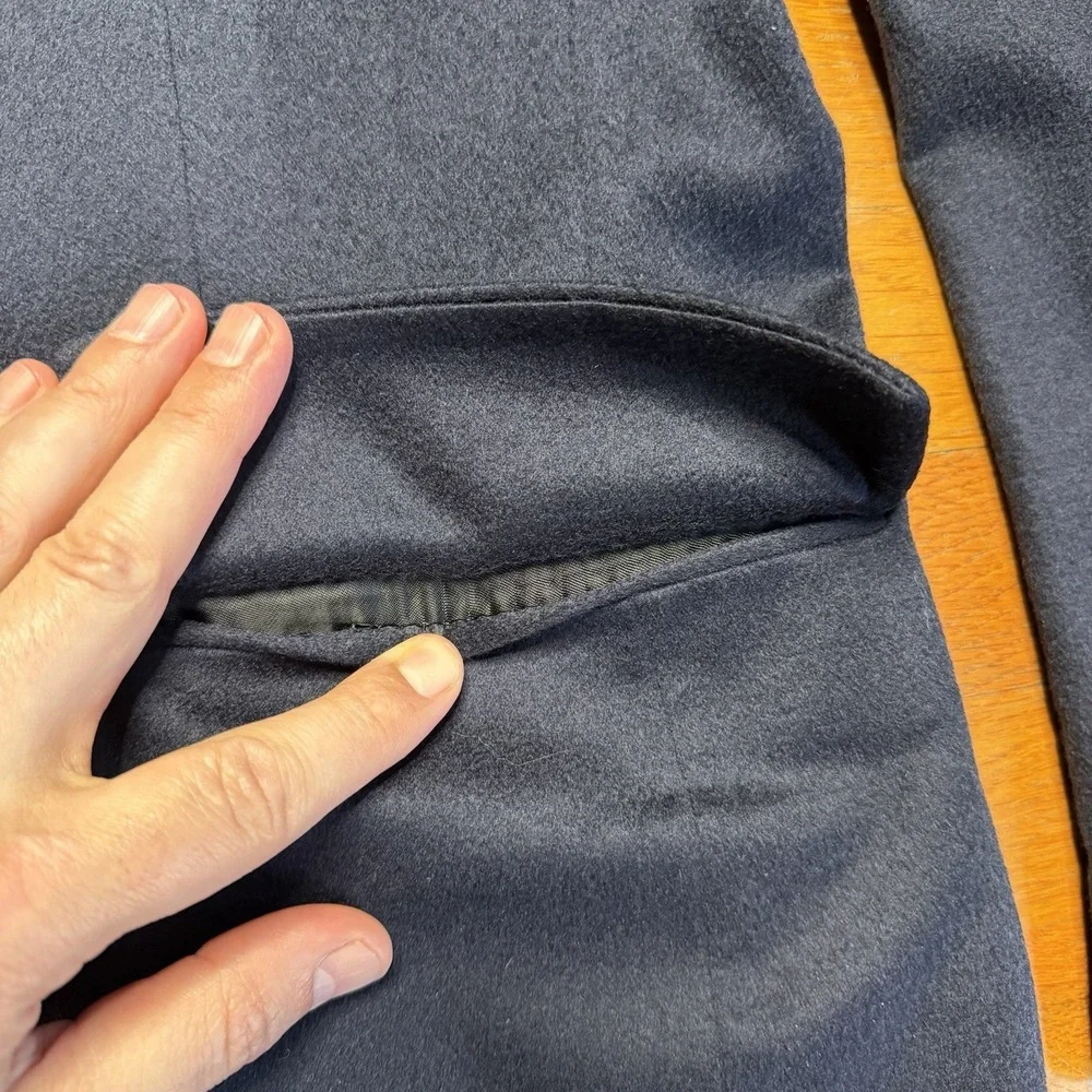 Jos A Bank 100% Cashmere Blazer Mens 48 EXL Blue Sport Coat‎ Suit Jacket Gordon