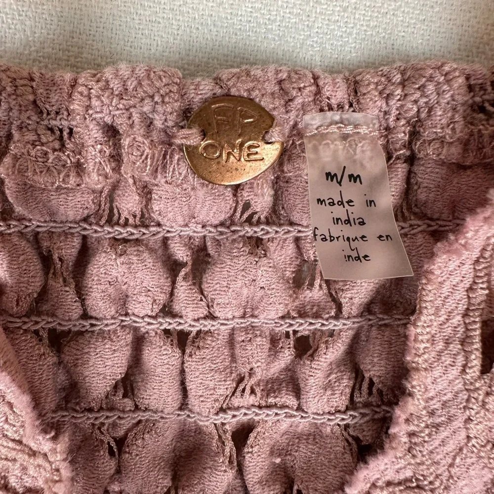 Free People crochet lace