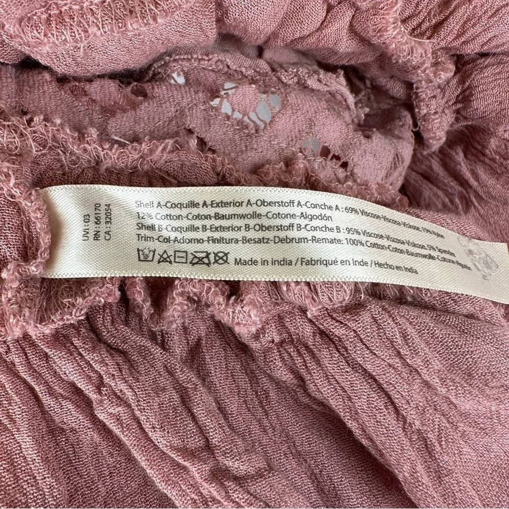 Free People crochet lace