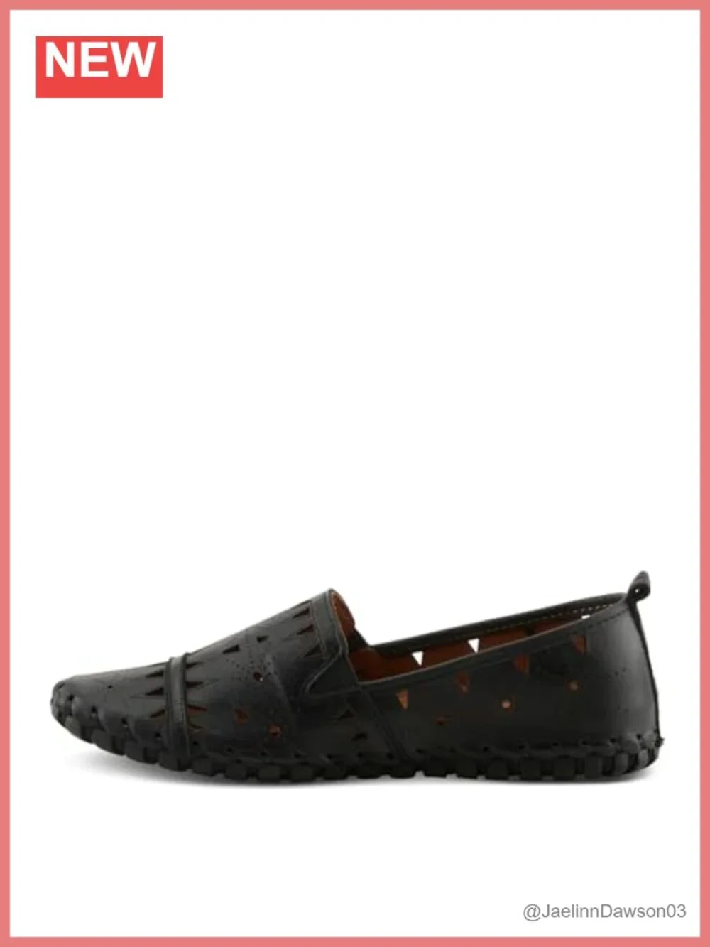 Leather Slip On Loafers with Removable Insole Women's Comfort Shoes