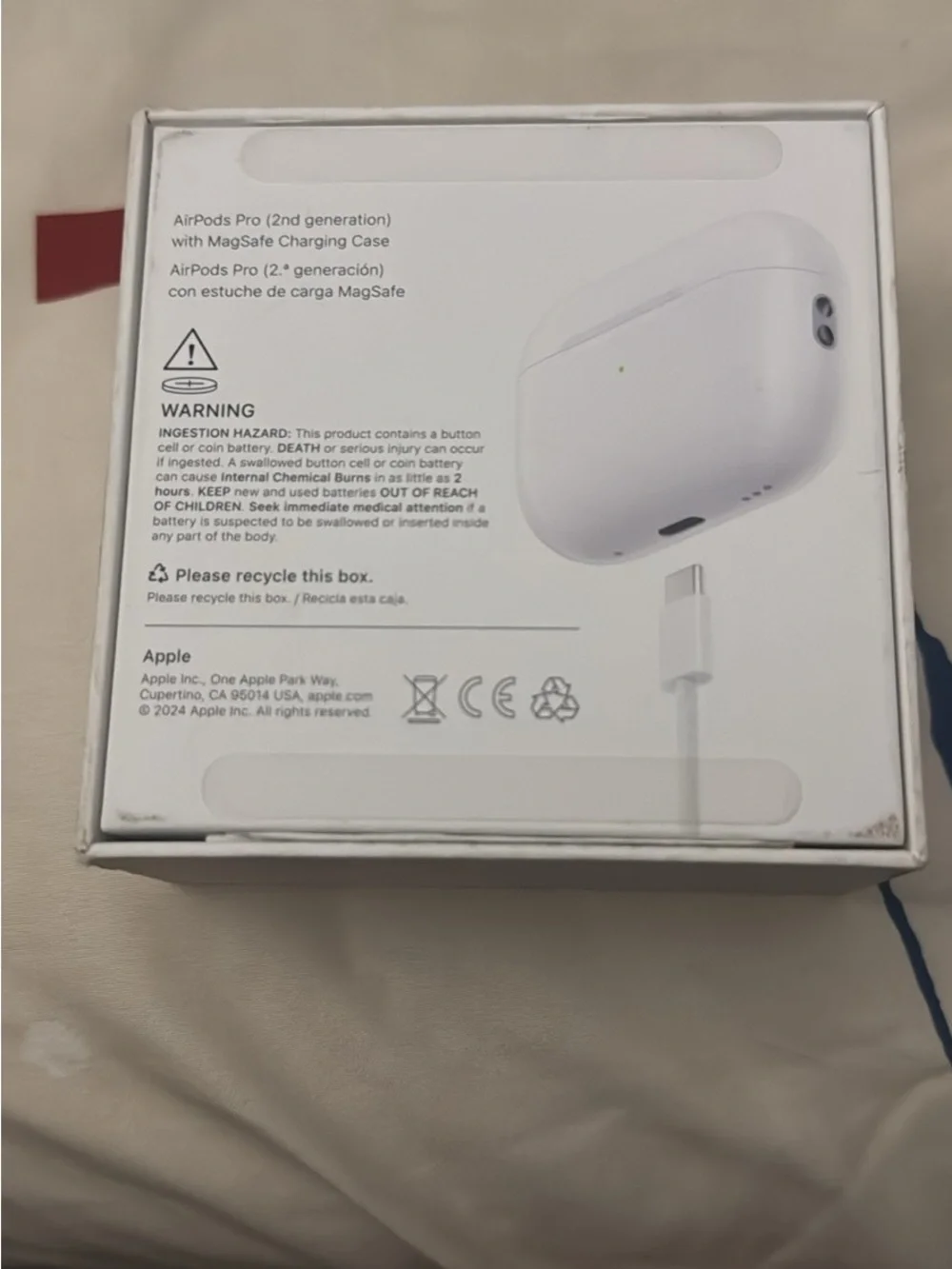 Apple AirPods Pro (White) - Wireless Noise-Canceling Earbuds