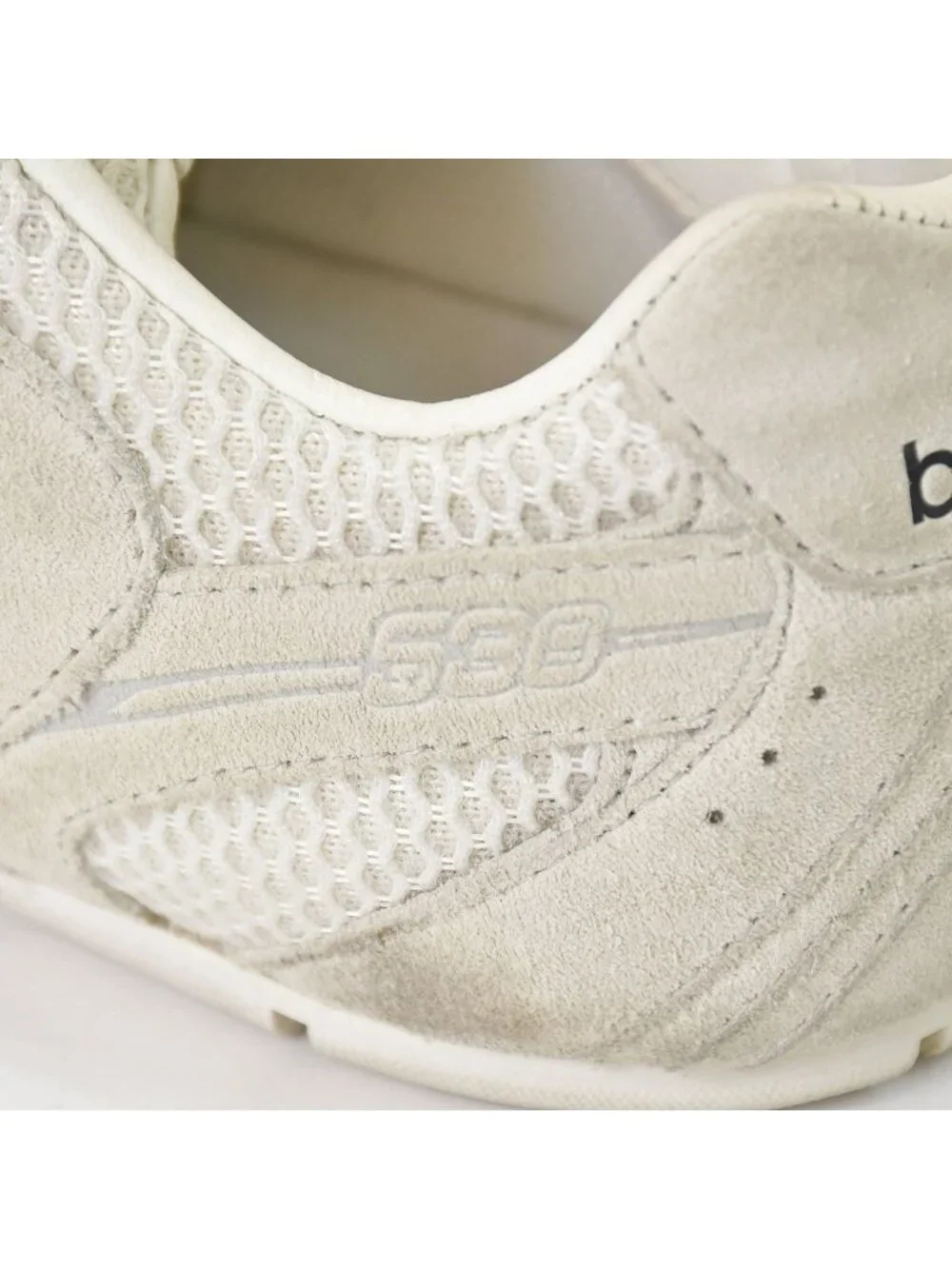 Miu Miu New Balance Suede Mesh Beige White