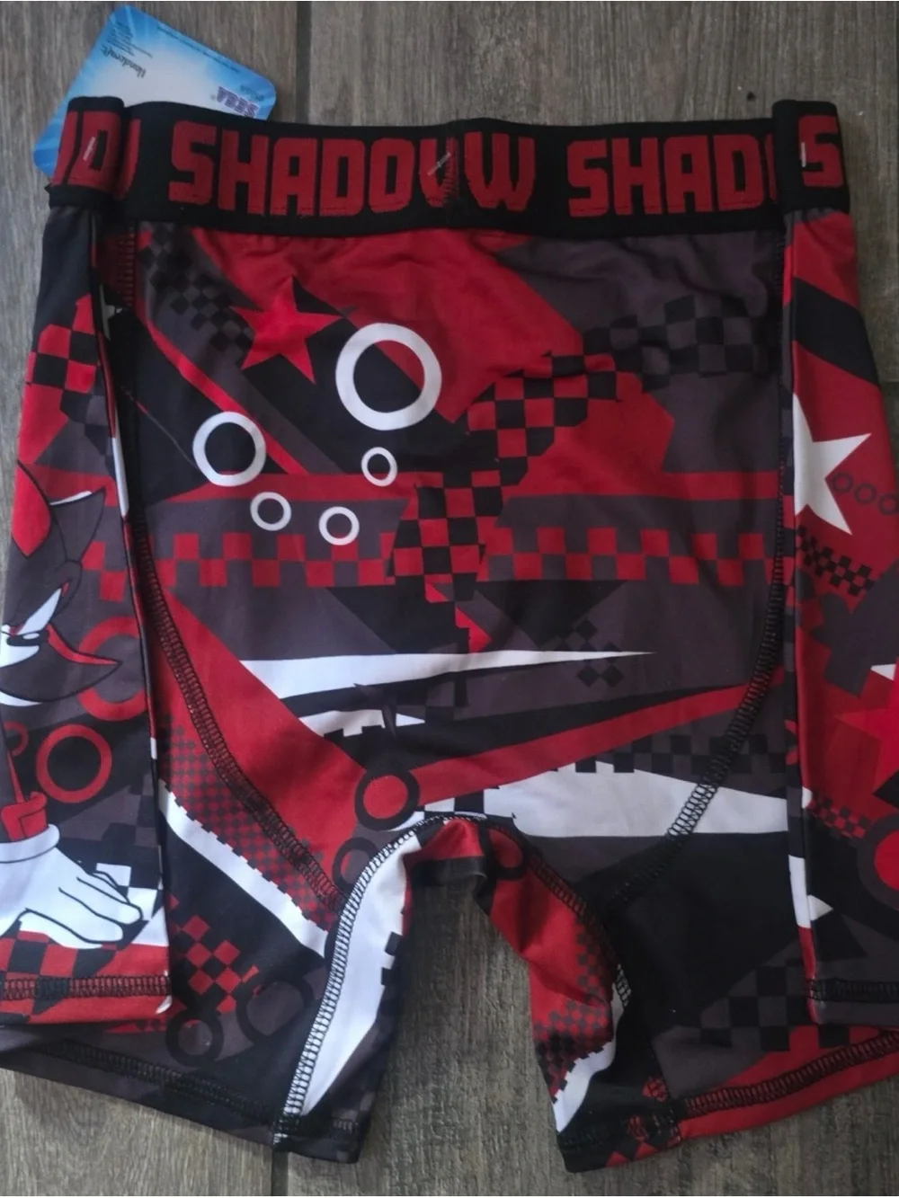 Shadow the Hedgehog Red & Black Boys' Boxer Briefs - Sonic Licensed