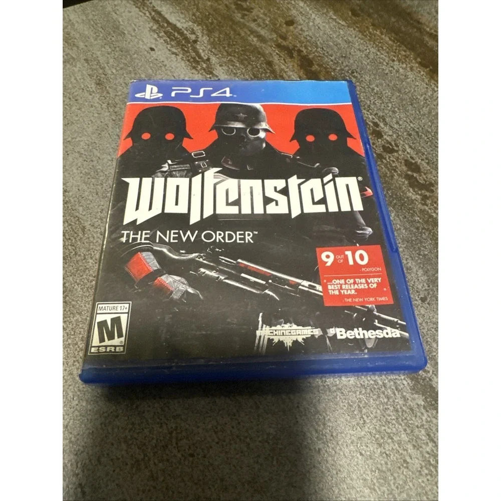 Wolfenstein The New Order PS4 PlayStation‎ 4 Complete Tested