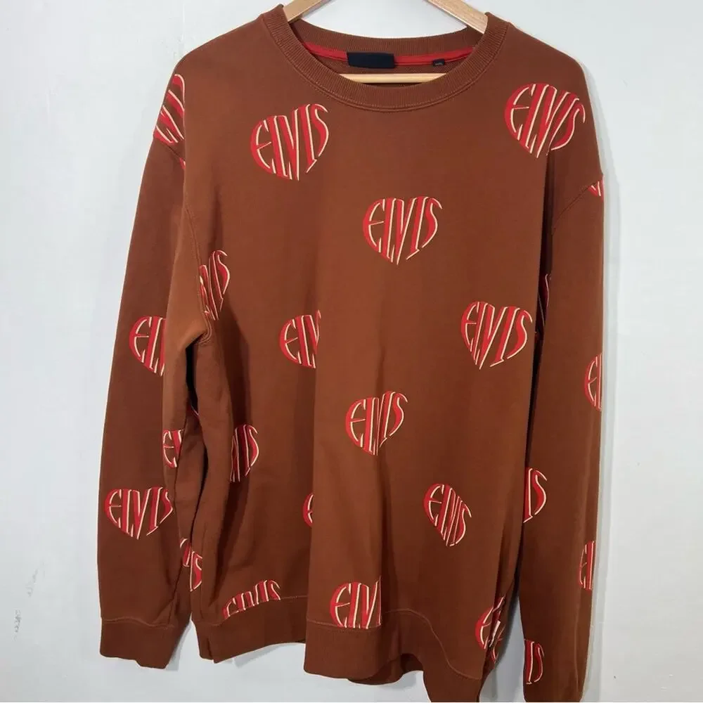 Scotch and Soda Elvis Organic Cotton Crewneck Sweatshirt Size XXL