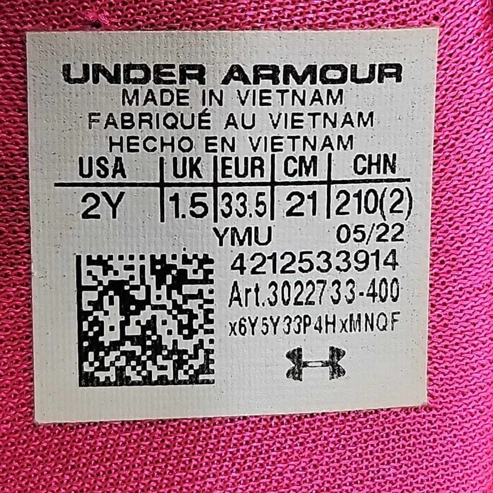 Under Armour non adjustable