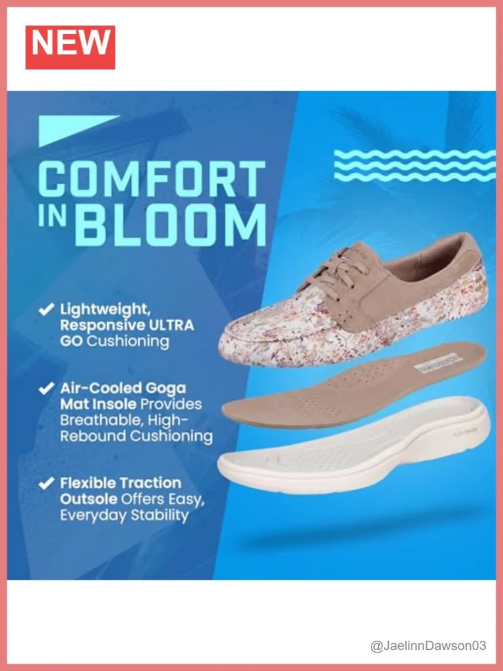 N/A floral boat