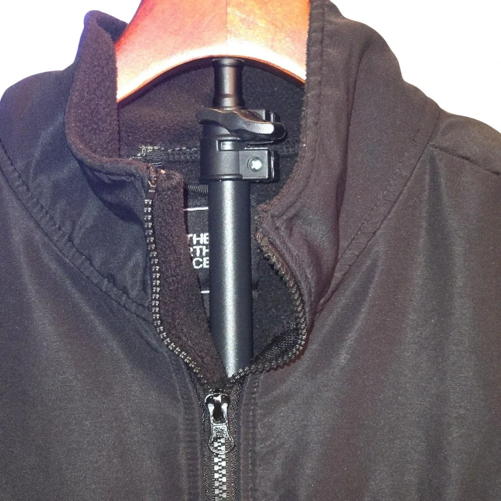The North Face Denali Fleece Jacket Men Large Black Full Zip Utility Performance