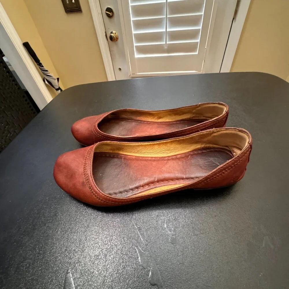 Frye scuffs flats