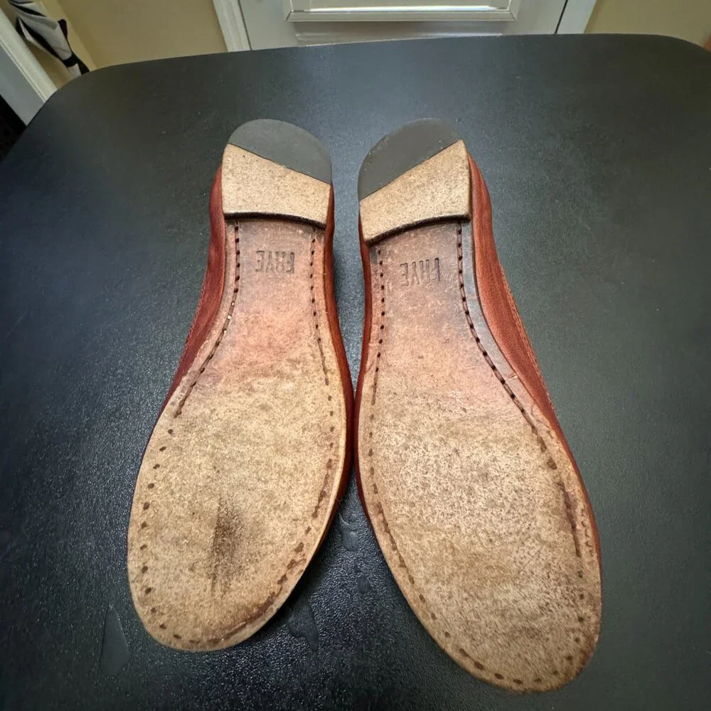 Frye scuffs minor ballet