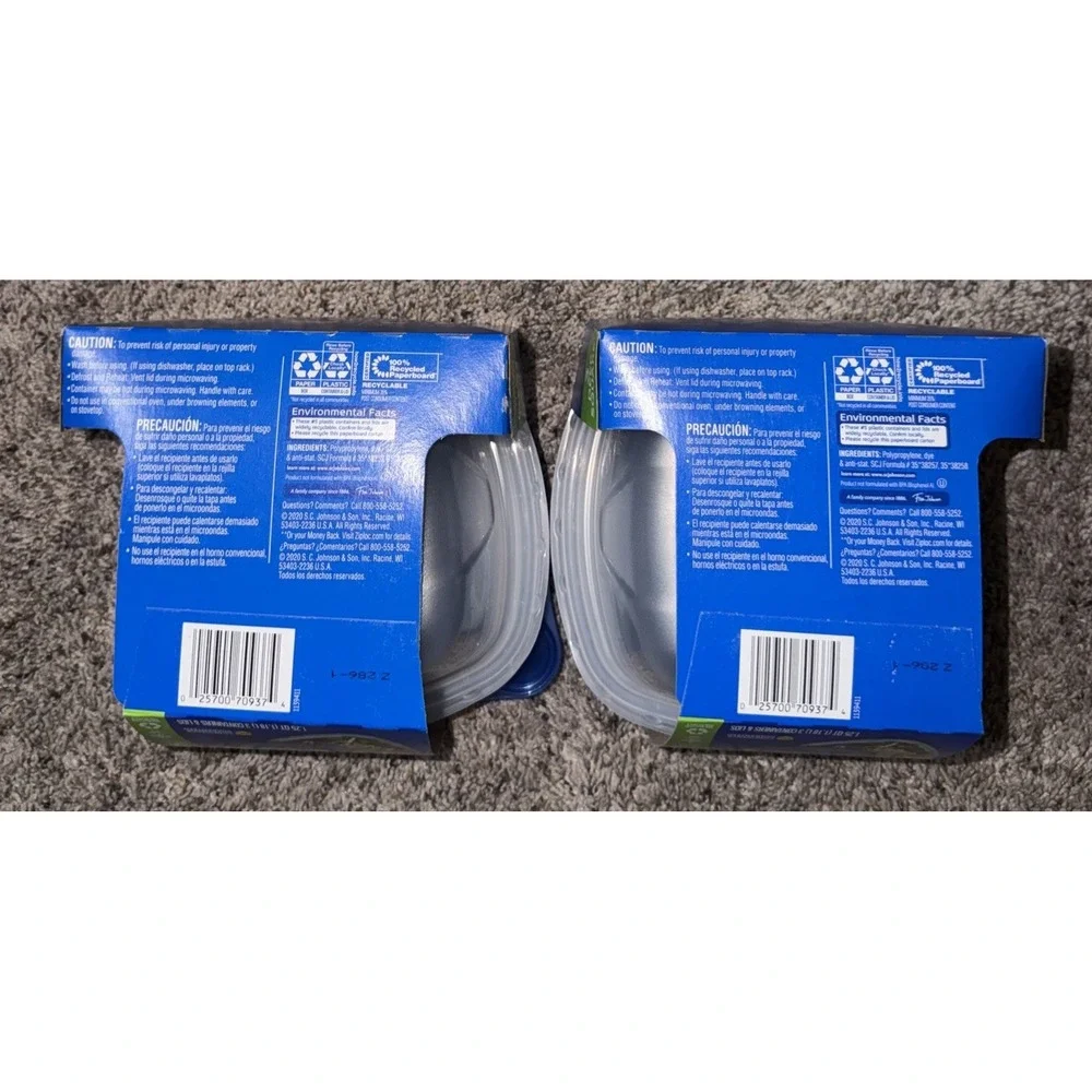 Ziploc sets ziplock