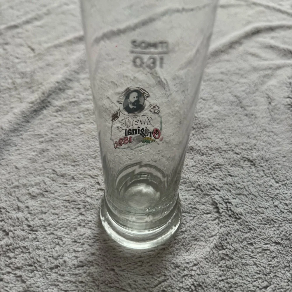 Zwittler Original 1890 Collector Glass Beer Stein‎ Glass