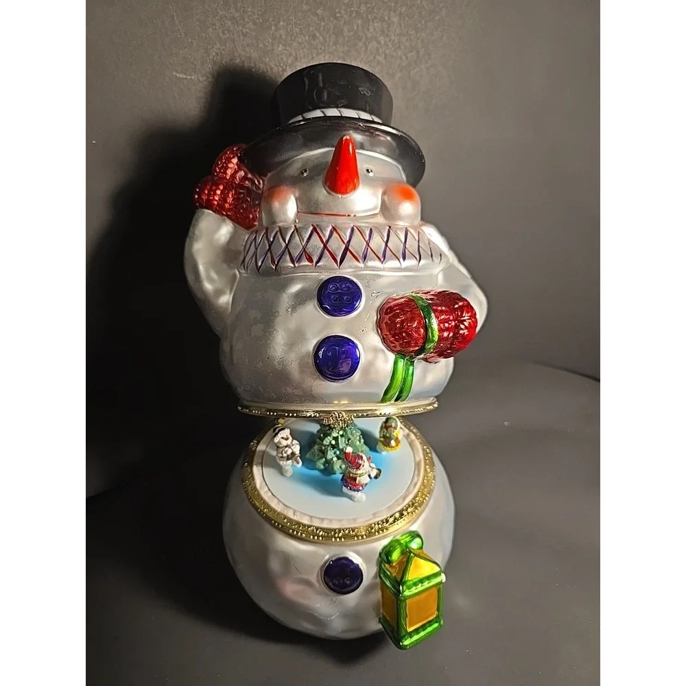 Mr. Christmas‎ Music Box Snowman For Decoration Only SEE Description