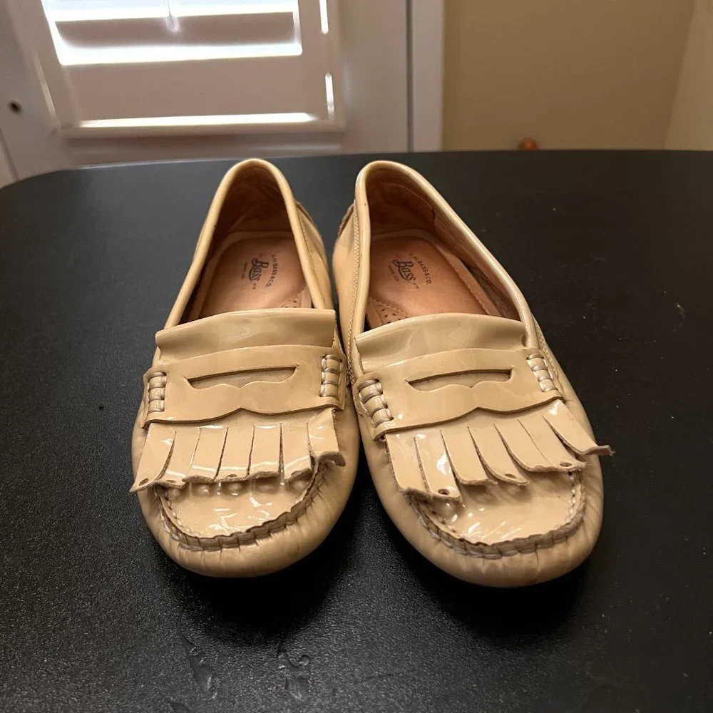 Bass cream leather