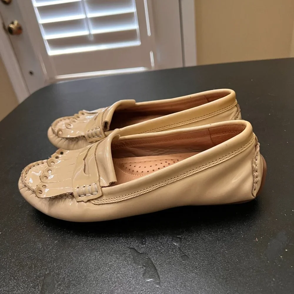 Bass cream leather