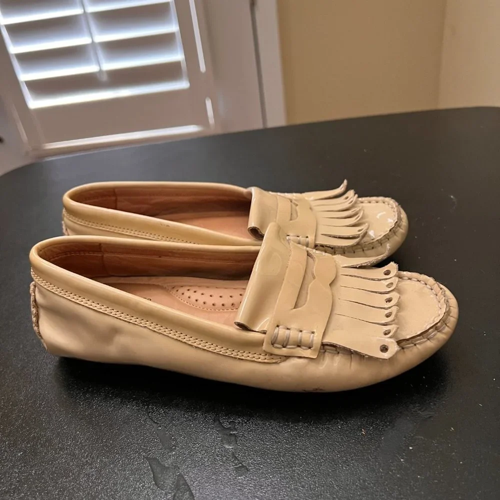 Bass cream leather