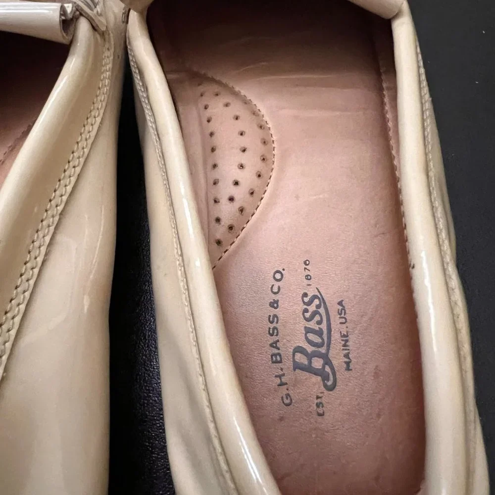 Bass cream leather