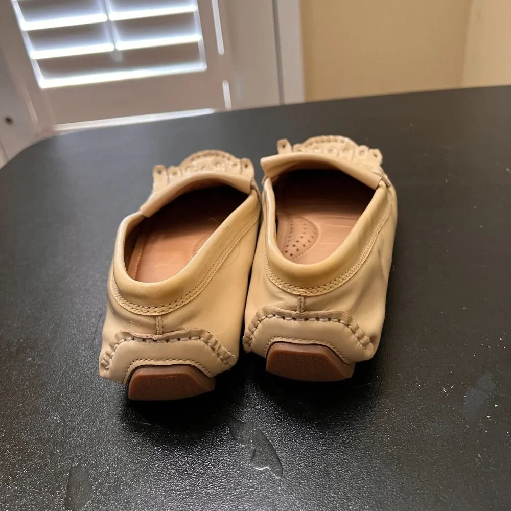 Bass cream leather