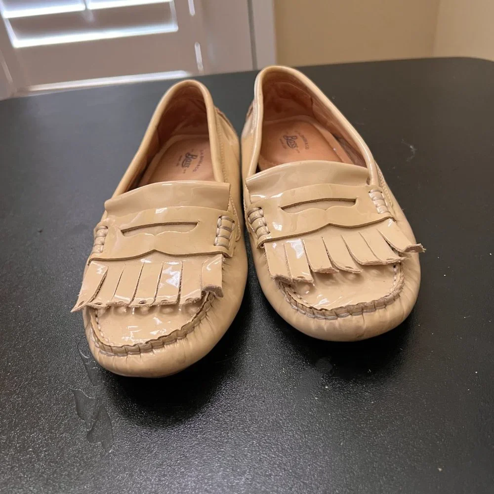 Bass cream leather