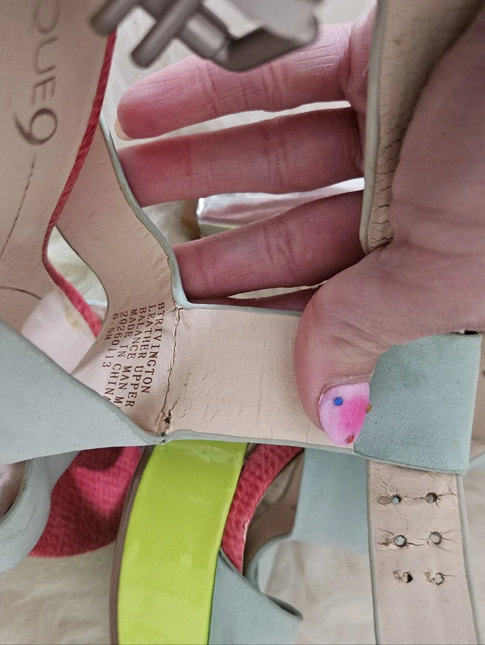 Boutique 9 genuine leather
