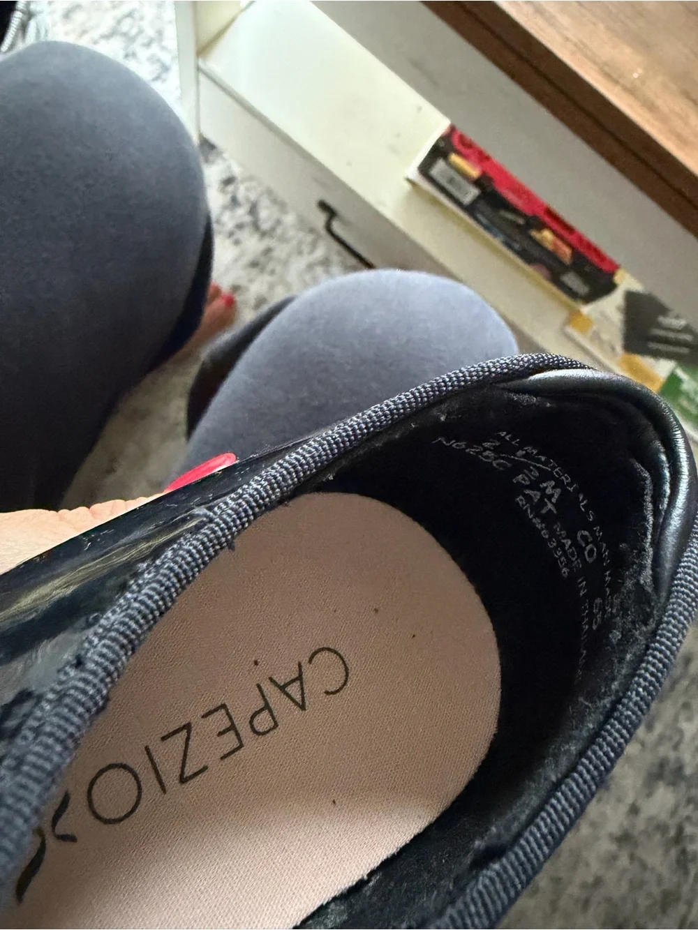 Capezio sleek black
