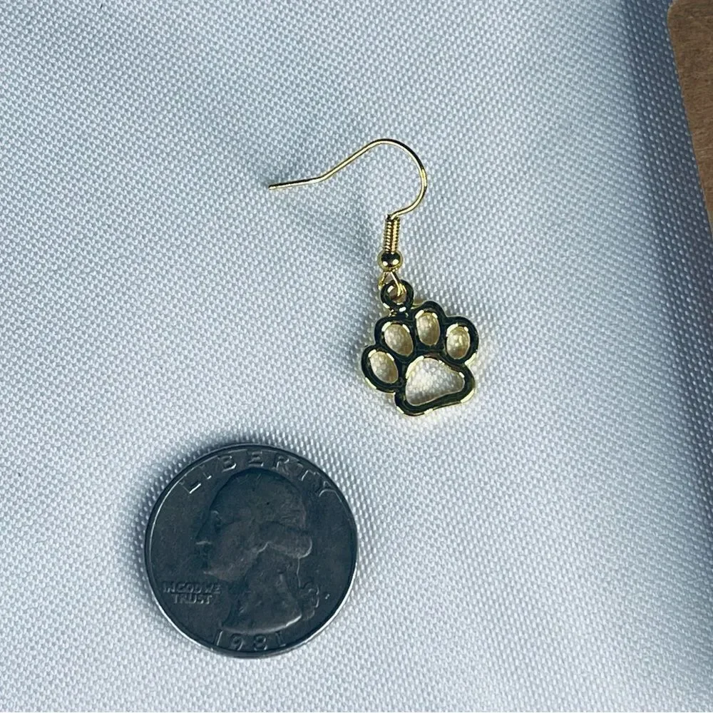 Paw Print Earrings