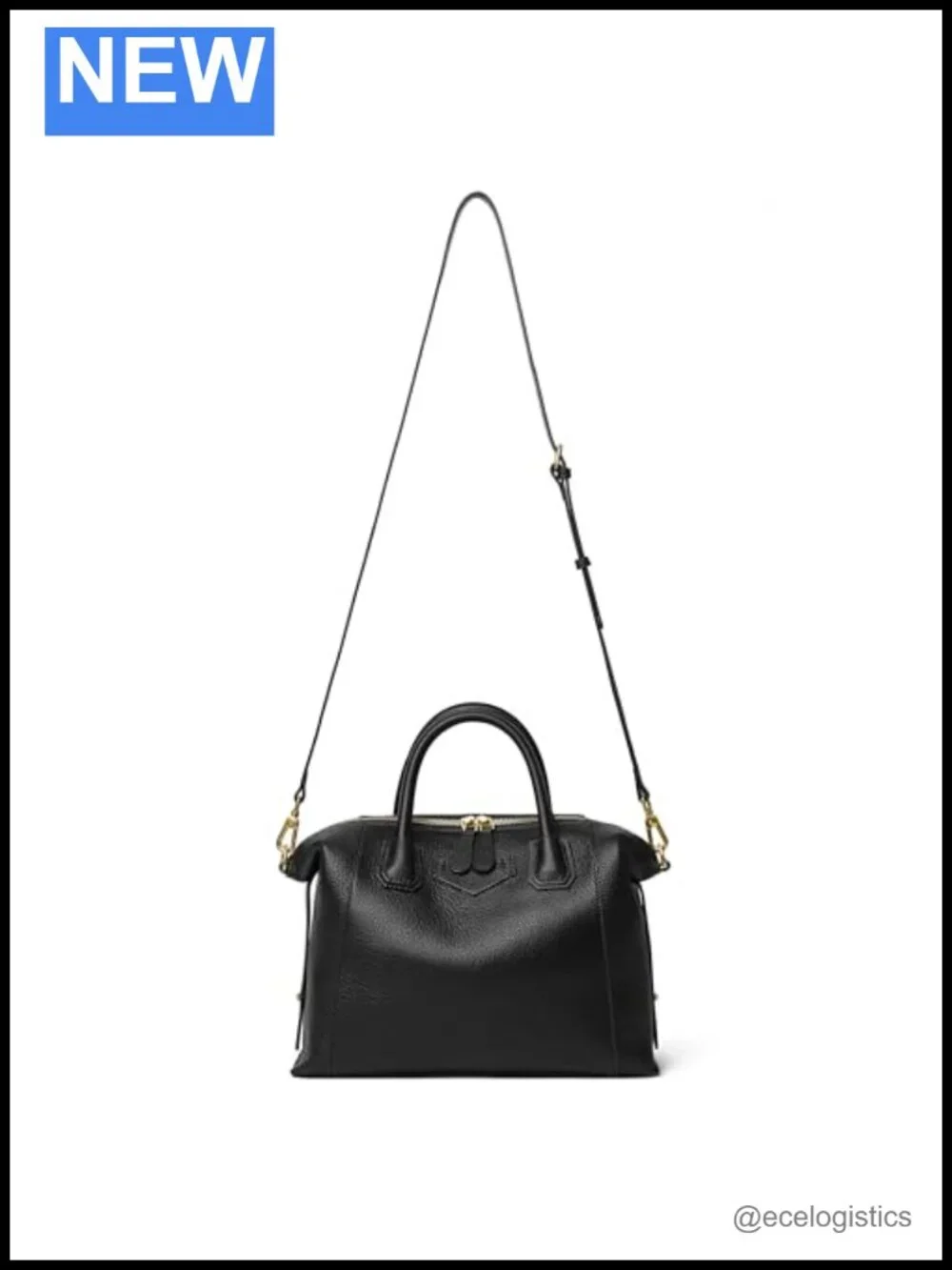 Genuine Leather Satchel Purse Top Handle Tote Bag Crossbody