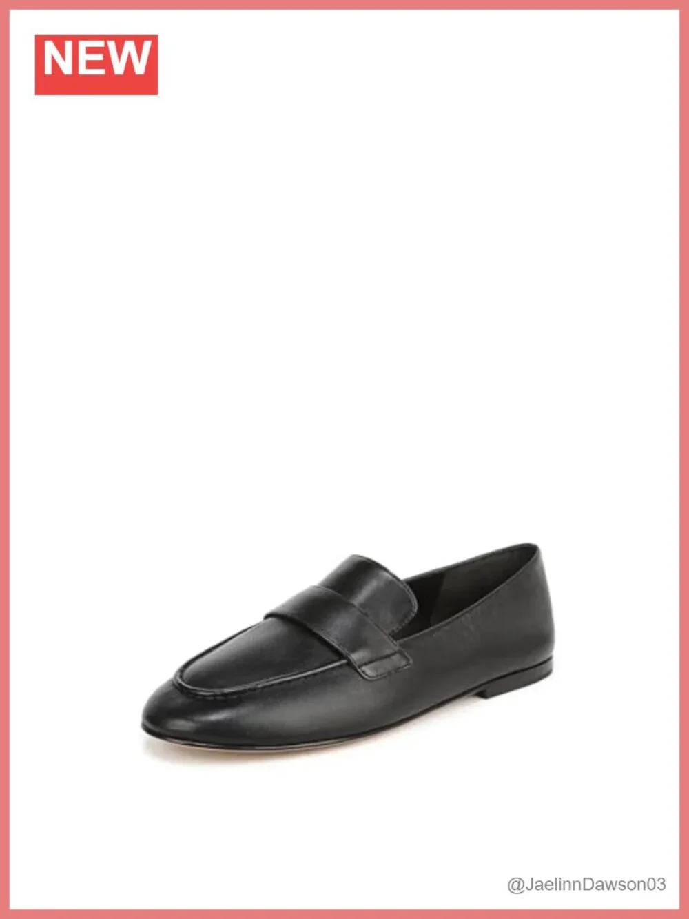 Vince Tommi Leather Suede Slip-On Loafer Moc Shoes